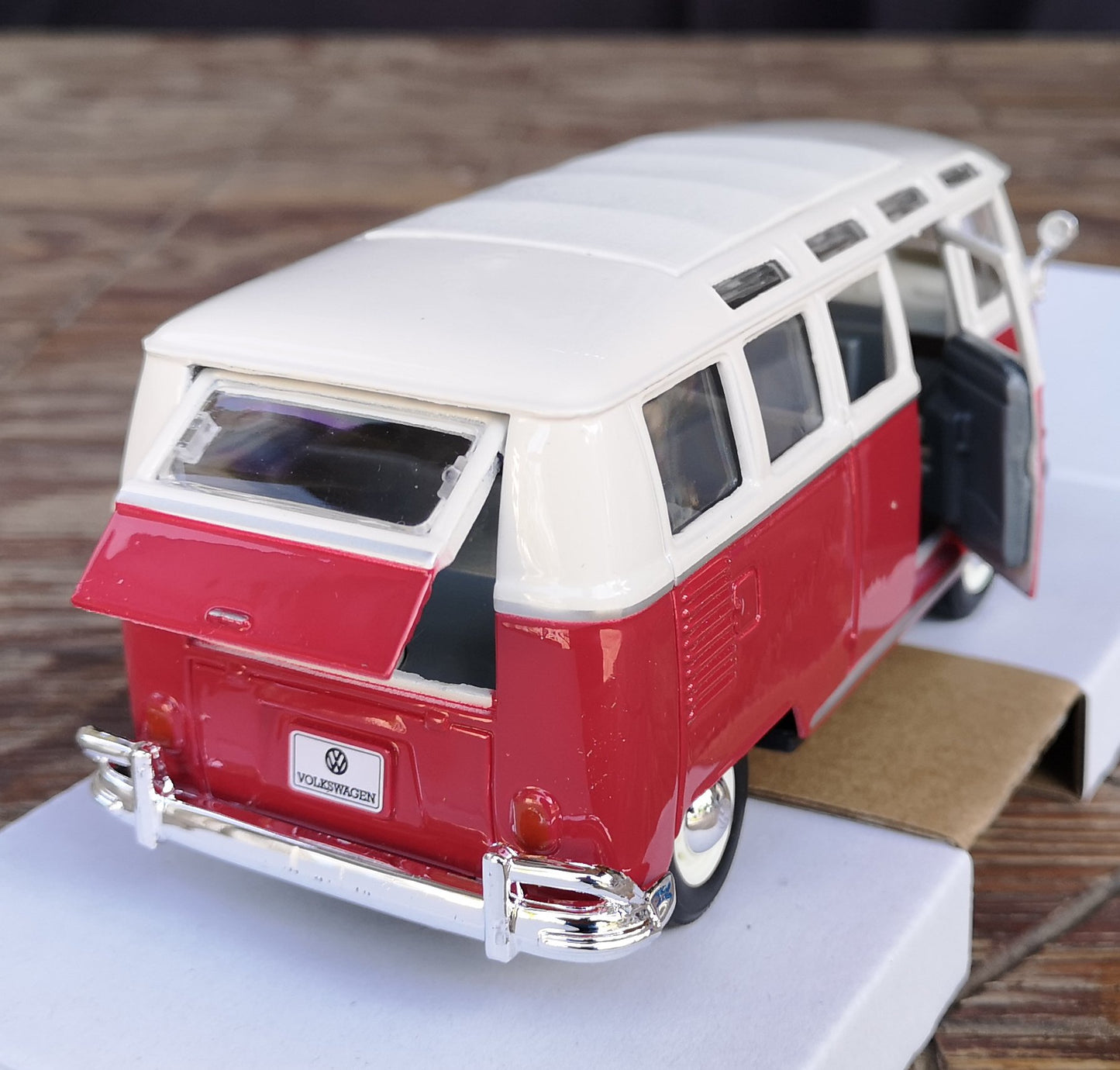 modellino scala 1/25 Volkswagen t1 samba van modellini per collezioni vw 1/24