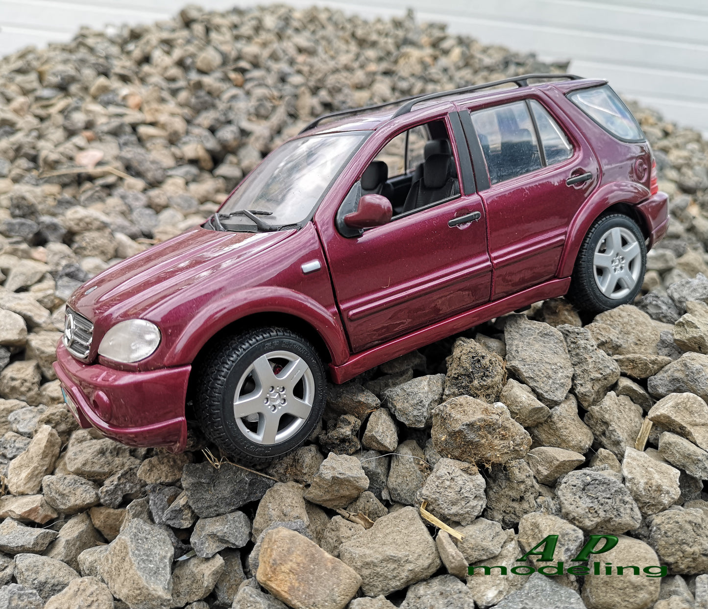 modellino suv 1:18 Mercedes benz ml 55 AMG maisto modellini per collezioni auto