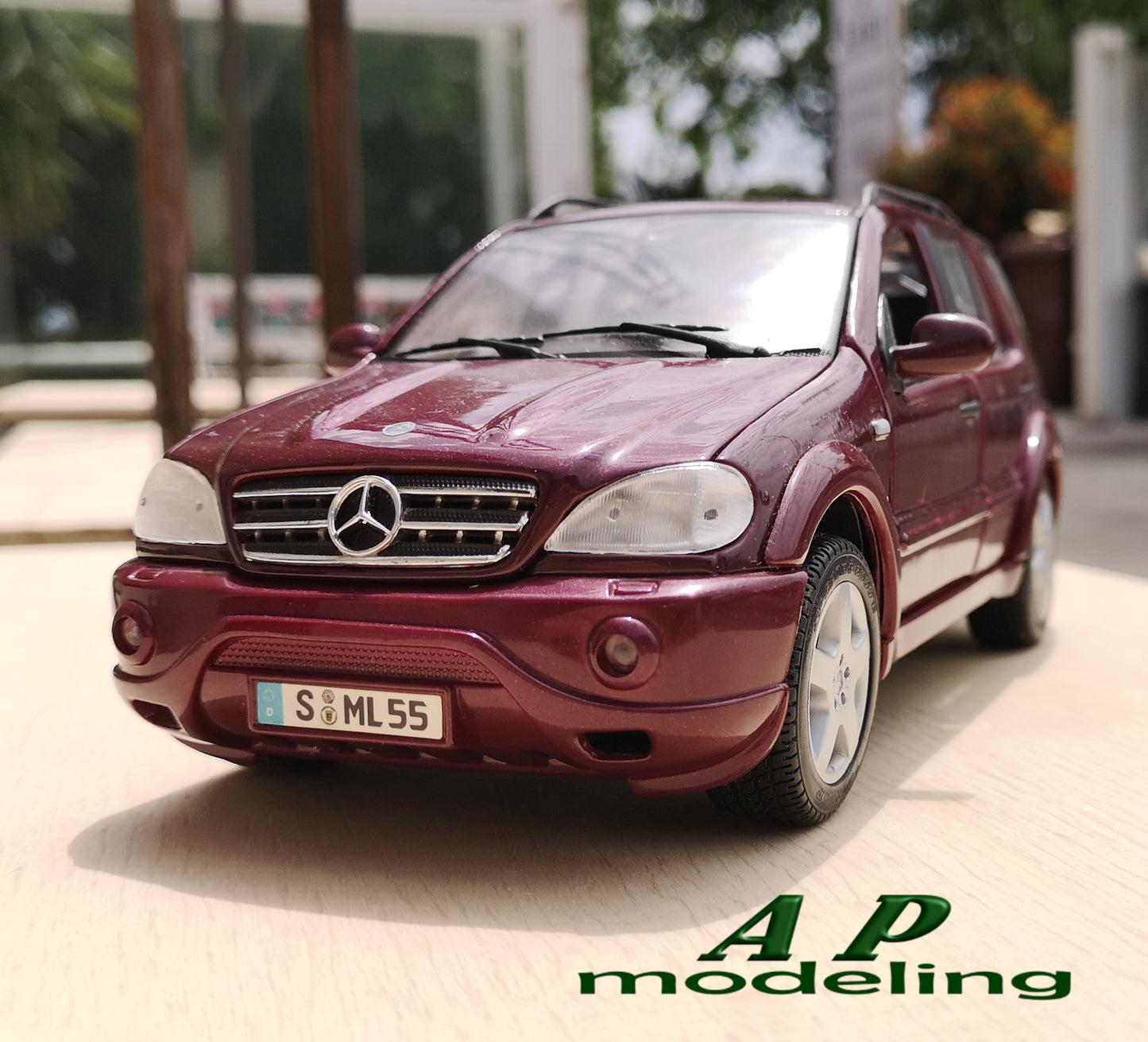 modellino suv 1:18 Mercedes benz ml 55 AMG maisto modellini per collezioni auto
