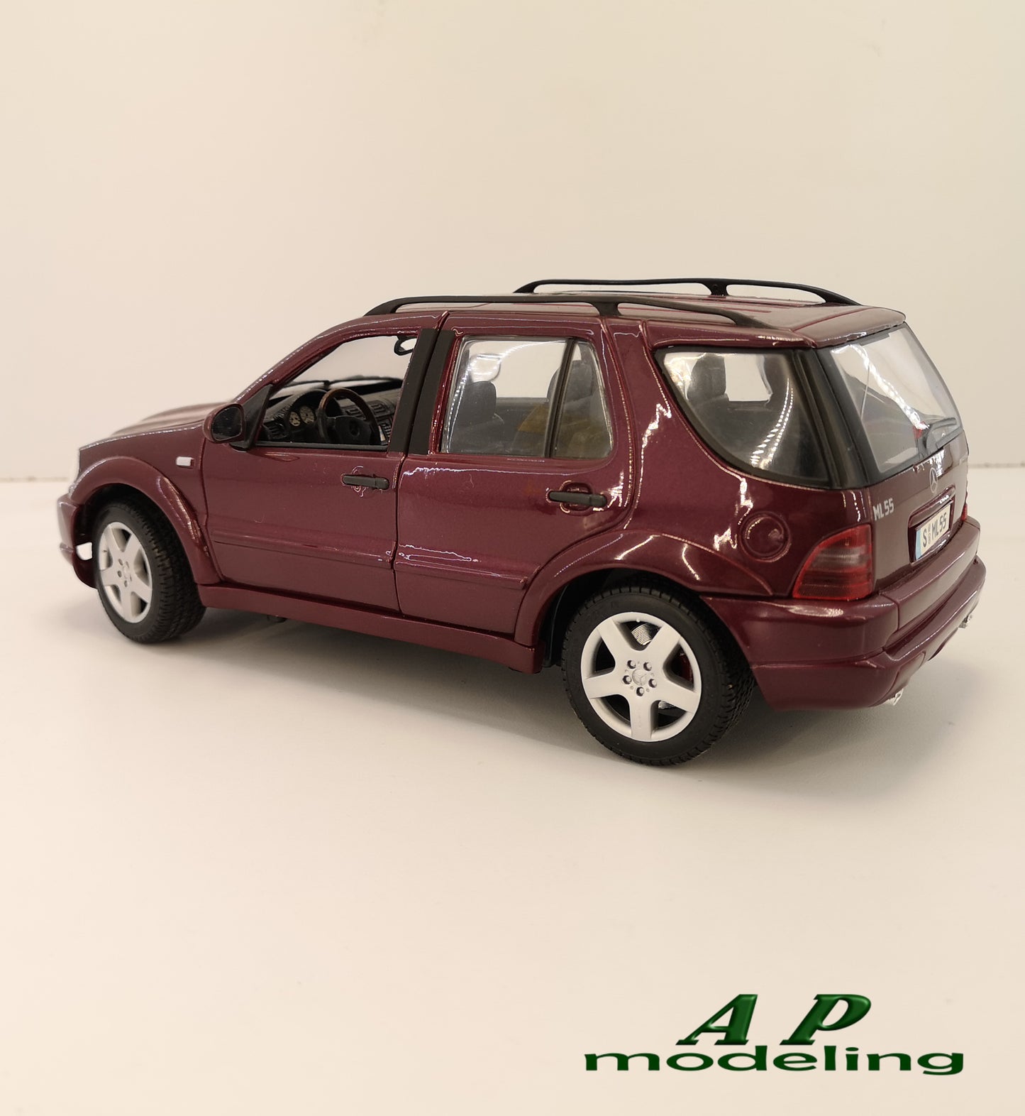 modellino suv 1:18 Mercedes benz ml 55 AMG maisto modellini per collezioni auto