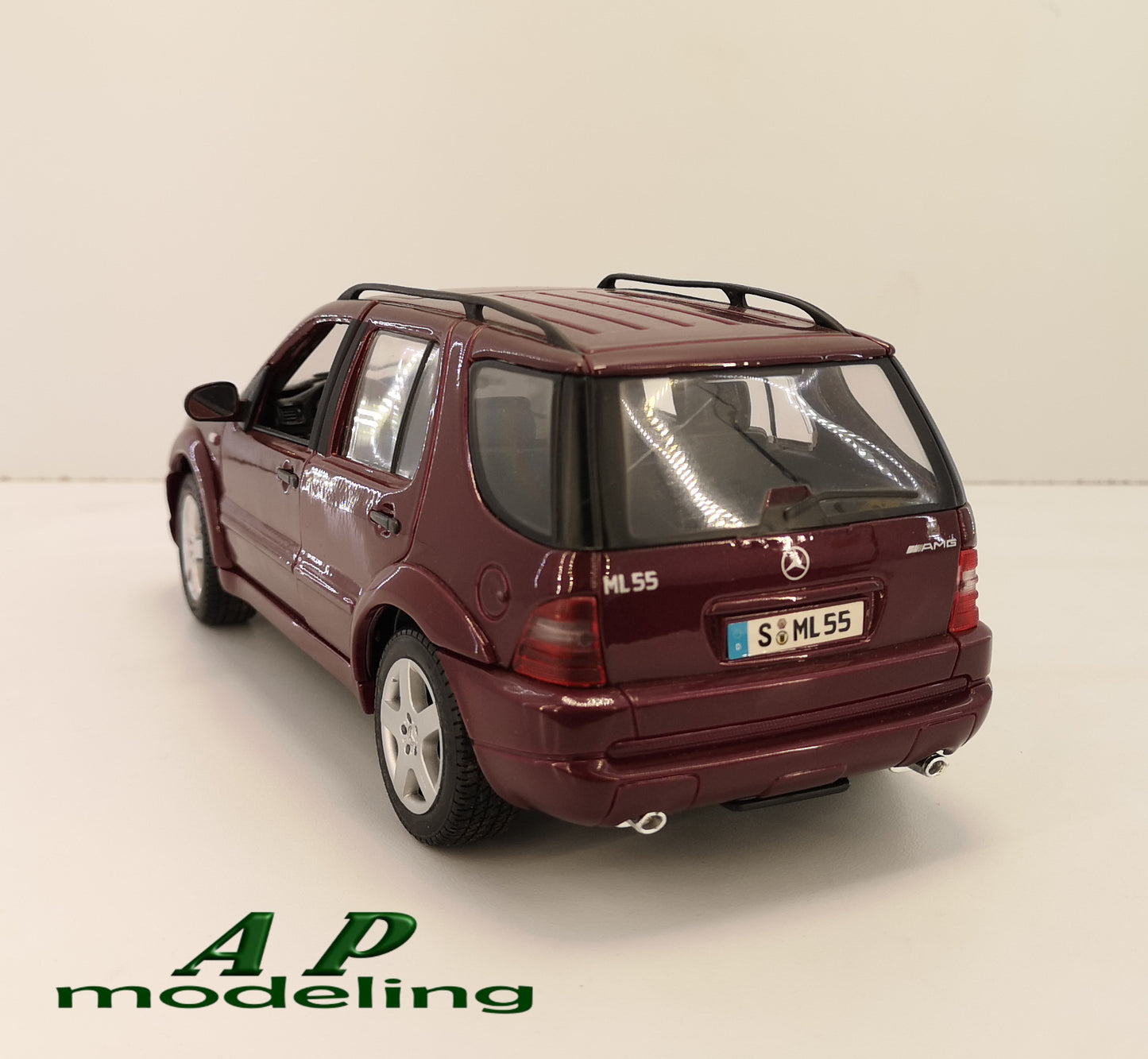 modellino suv 1:18 Mercedes benz ml 55 AMG maisto modellini per collezioni auto