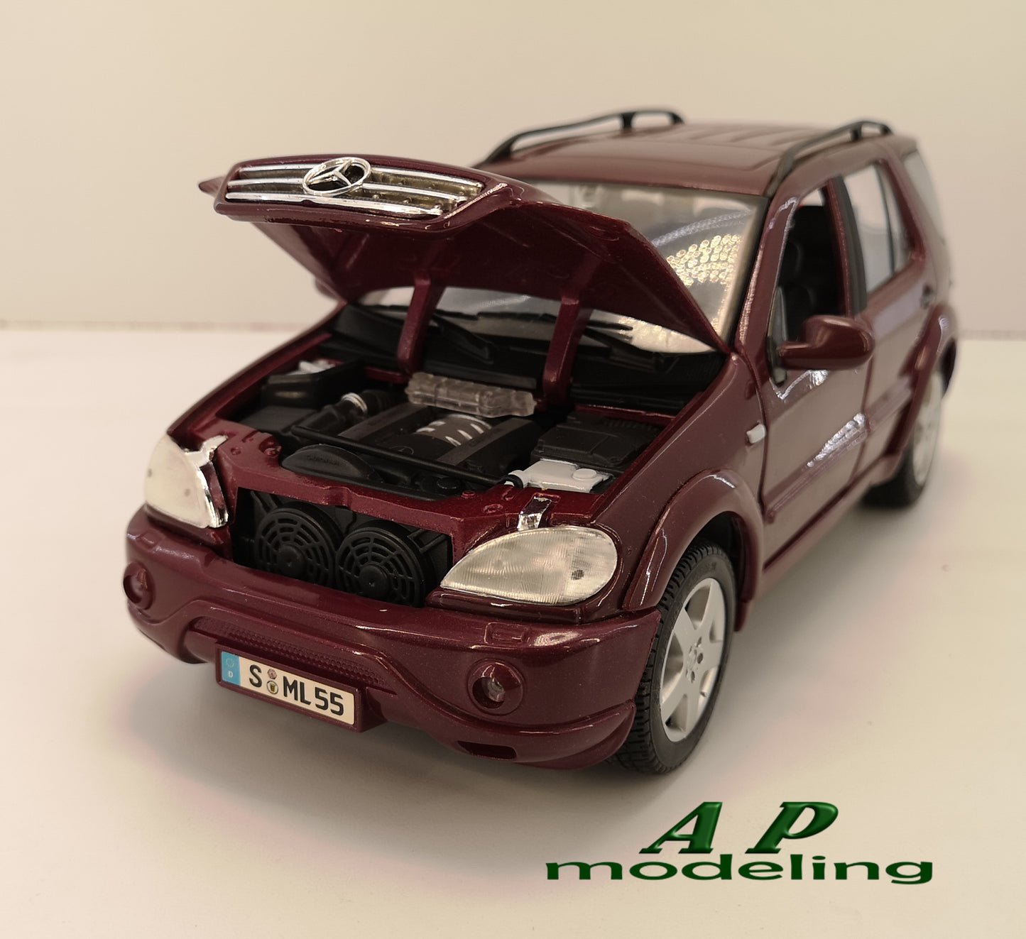modellino suv 1:18 Mercedes benz ml 55 AMG maisto modellini per collezioni auto
