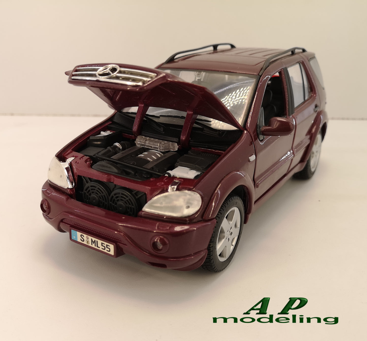 modellino suv 1:18 Mercedes benz ml 55 AMG maisto modellini per collezioni auto