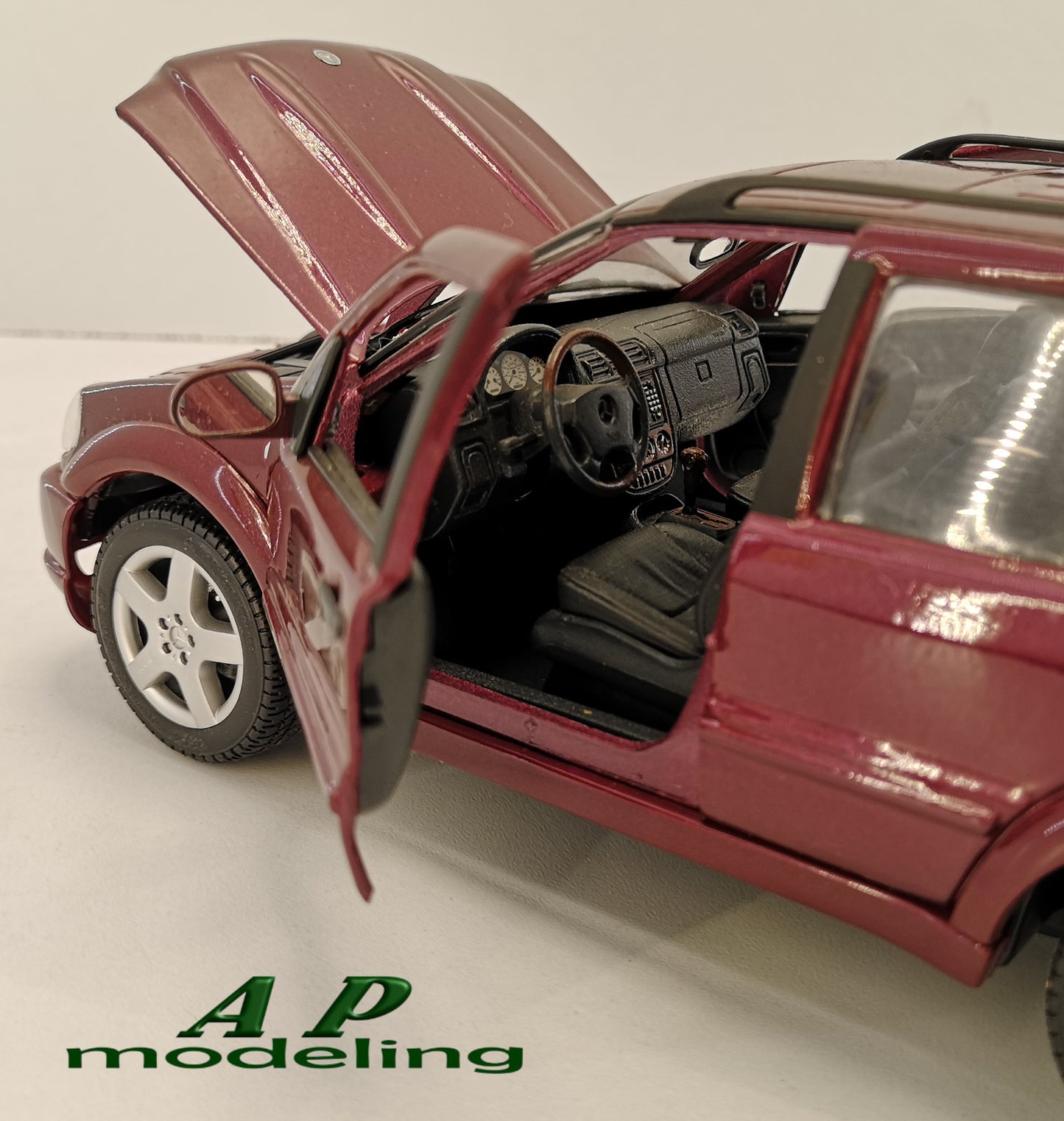 modellino suv 1:18 Mercedes benz ml 55 AMG maisto modellini per collezioni auto
