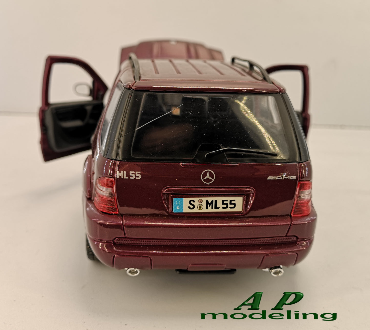 modellino suv 1:18 Mercedes benz ml 55 AMG maisto modellini per collezioni auto