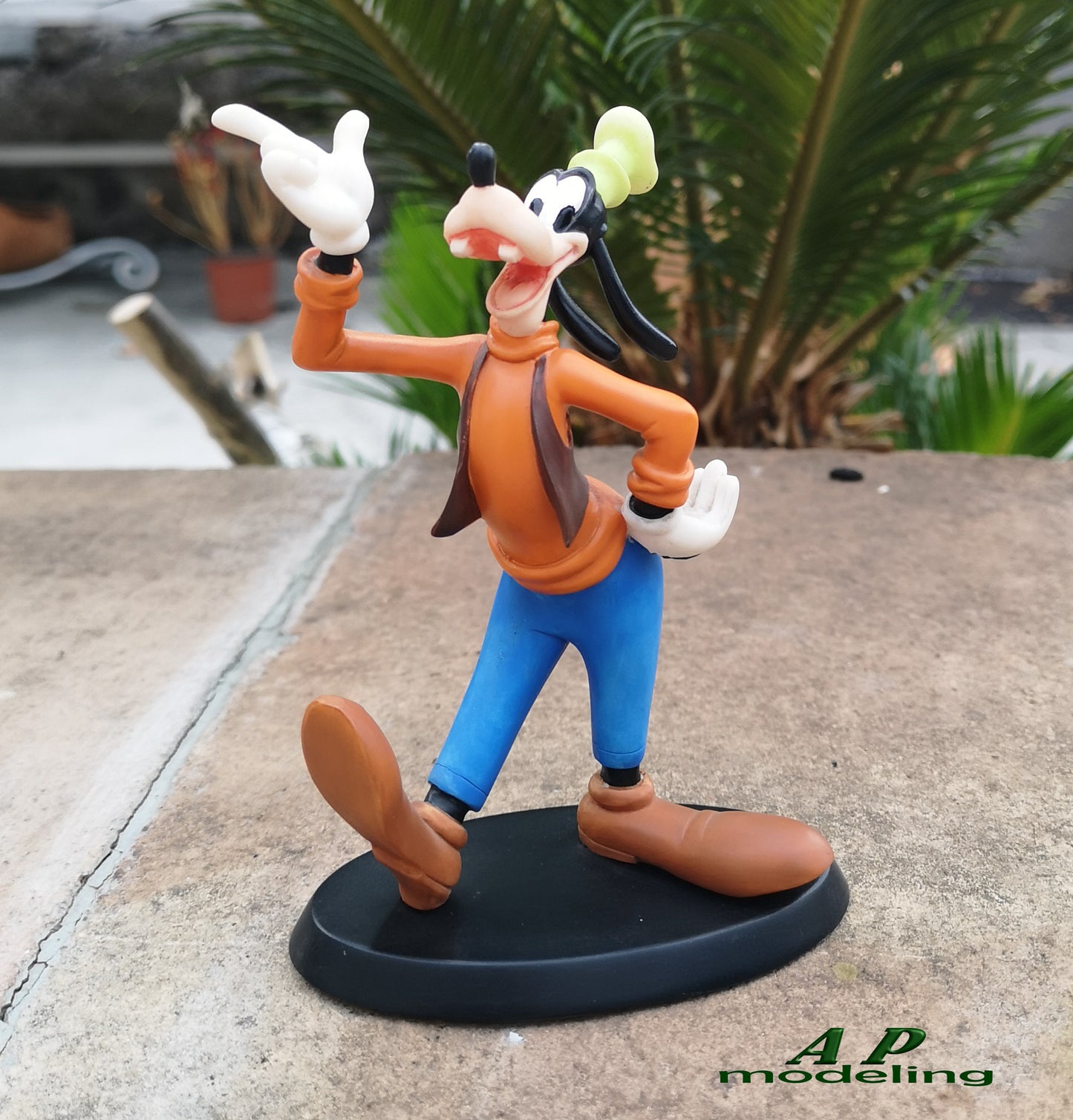 Personaggi da collezione 3D Disney cane Pippo di Topolino da esposizione