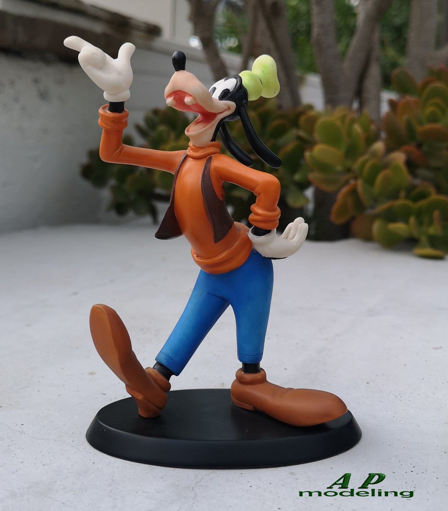 Personaggi da collezione 3D Disney cane Pippo di Topolino da esposizione