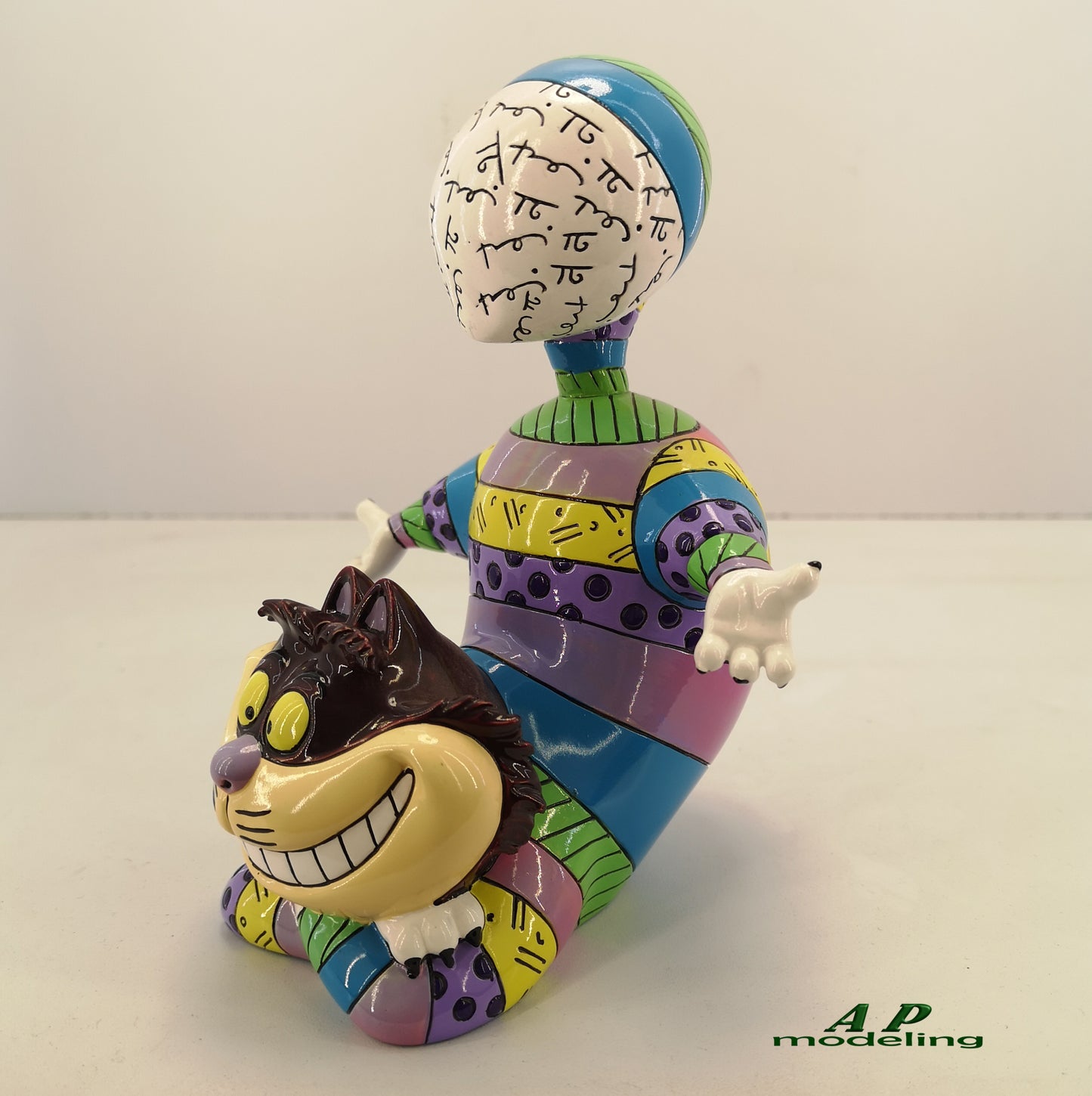 Personaggi da collezione Disney Stregatto o gatto del Cheshire by Britto