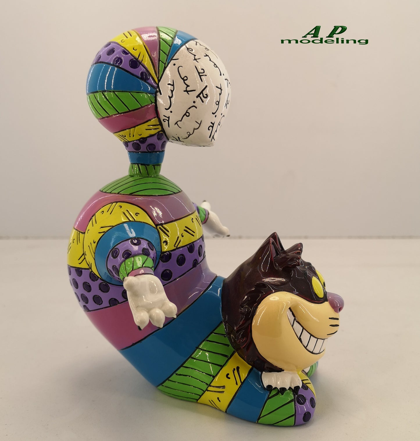 Personaggi da collezione Disney Stregatto o gatto del Cheshire by Britto