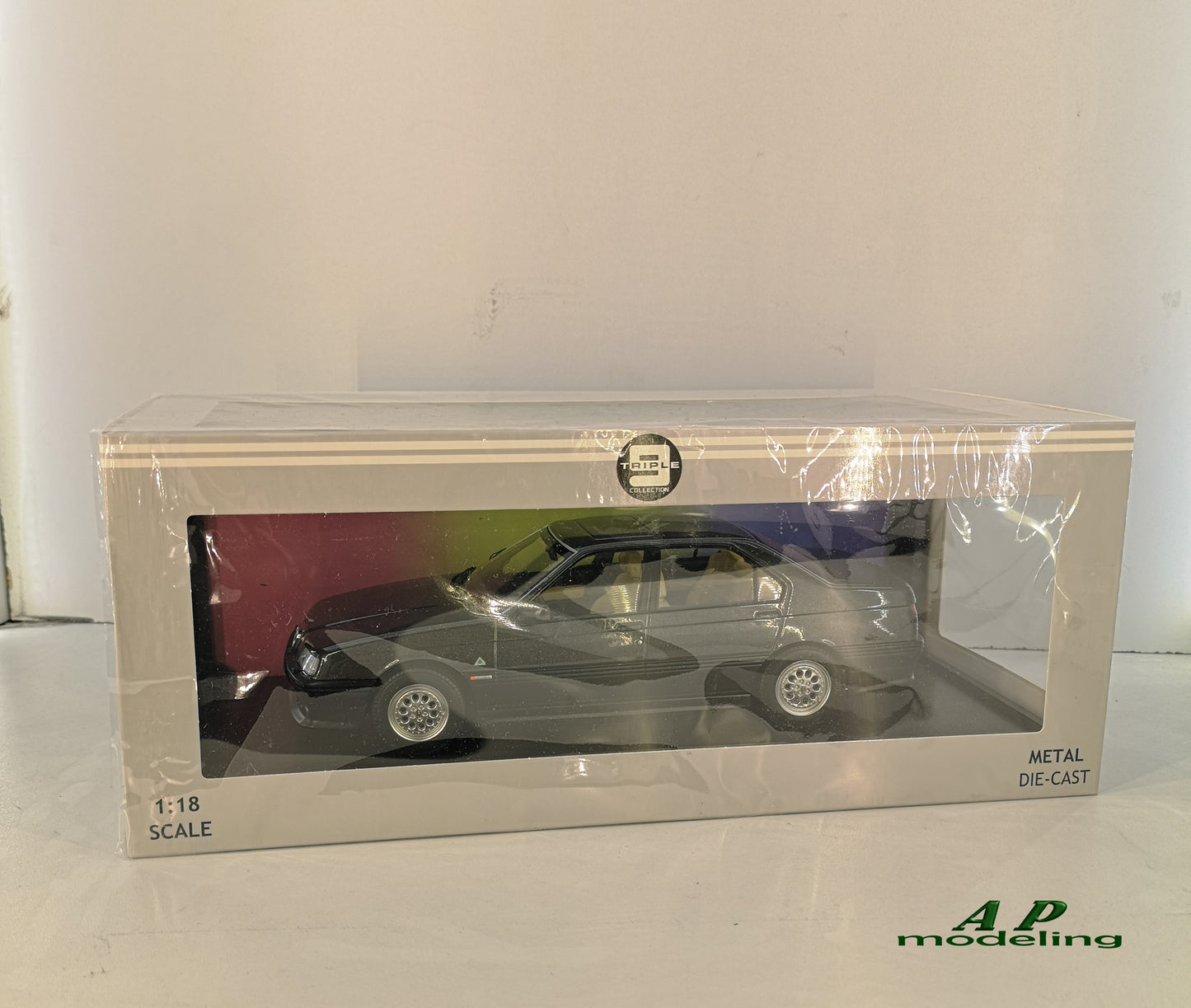 modellino auto scala 1/18 alfa romeo 164 Q4 del 1994 modellini diecast