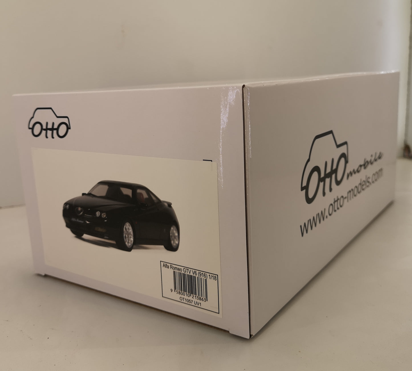 modellino auto 1/18 alfa romeo gtv modellini da collezione in resina otto mobile