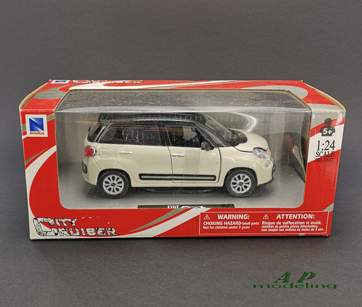 modellino auto scala 1/24 fiat 500 l cinquecento modellini collezione welly