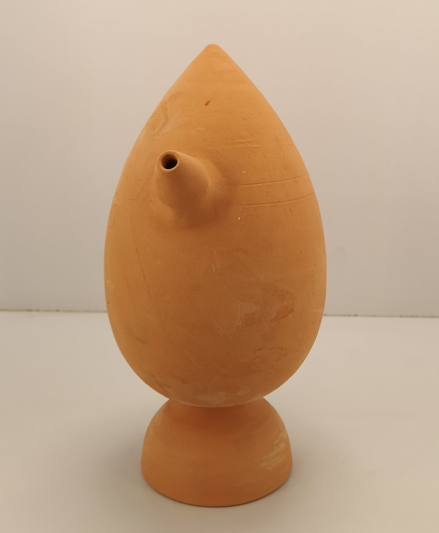 Caraffa in terracotta Bummulo Malandrino in stile siciliano contenitore acqua