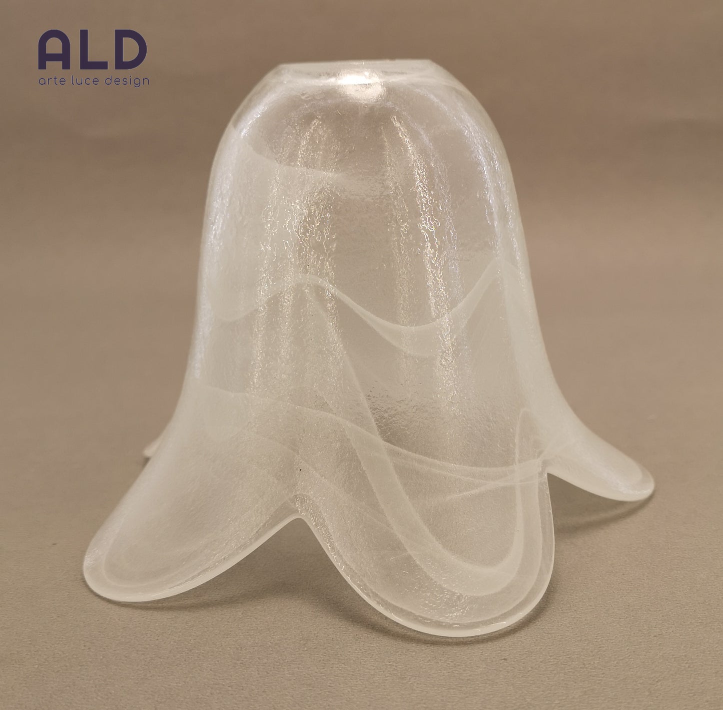 Ricambio lampadario lampada lume applique boccia in vetro satinato e14