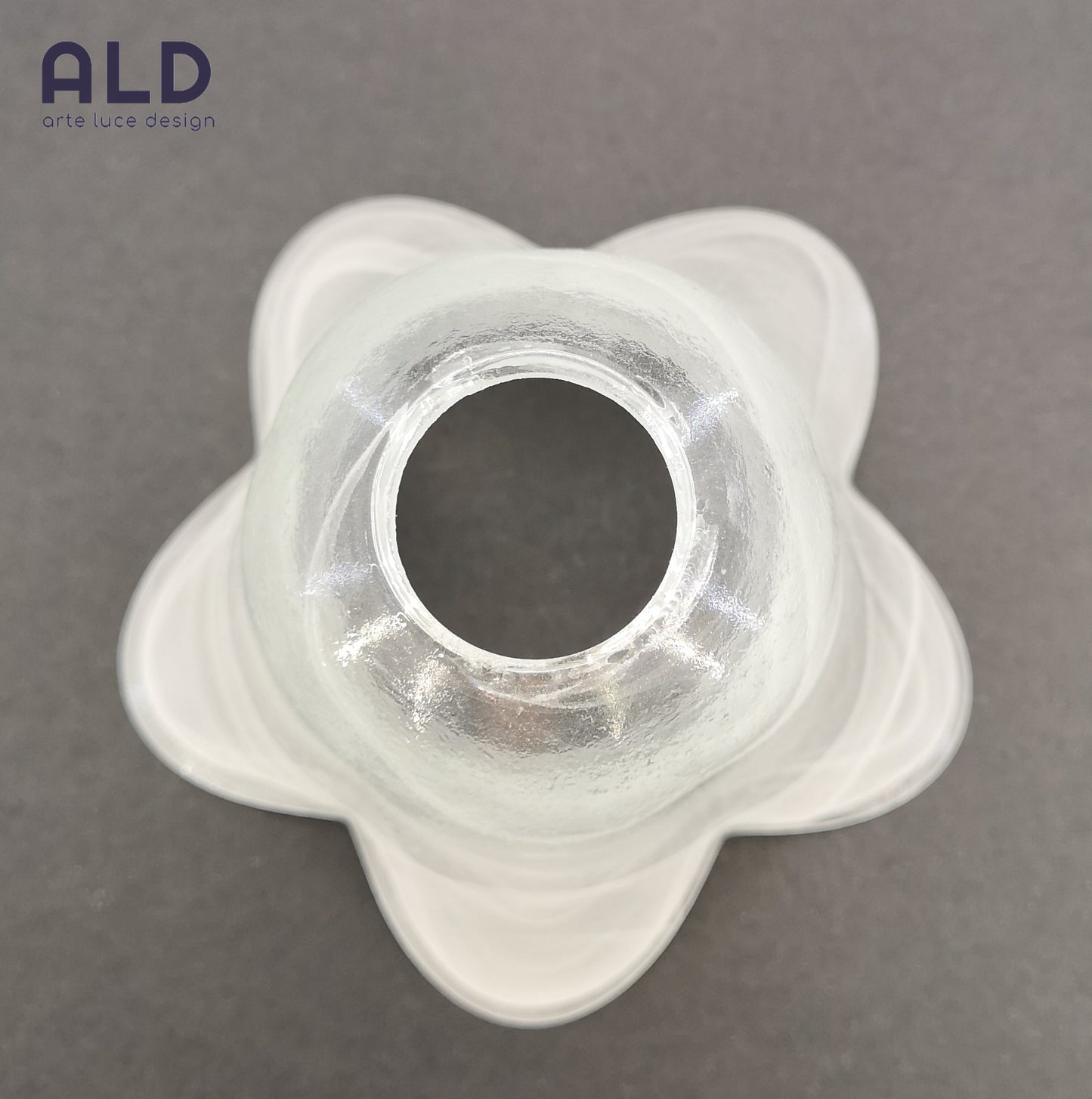 Ricambio lampadario lampada lume applique boccia in vetro satinato e14