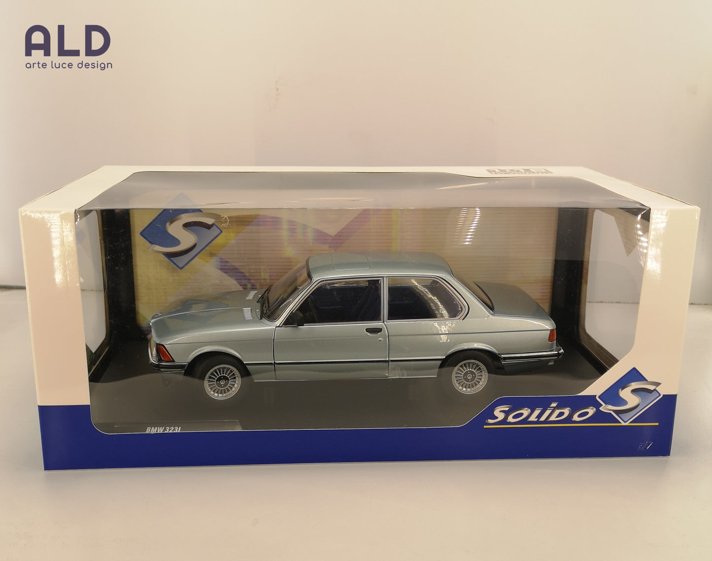 modellino bmw 323i e21 coupe modellini auto scala 1/18 della solido