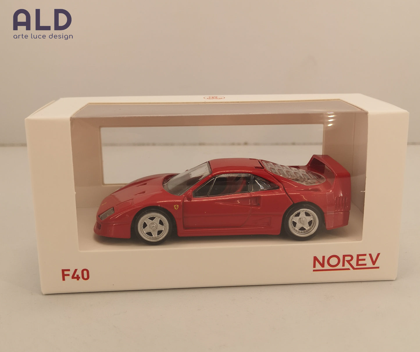 modellino auto scala 1/43 ferrari f40 modellini da collezione norev die cast