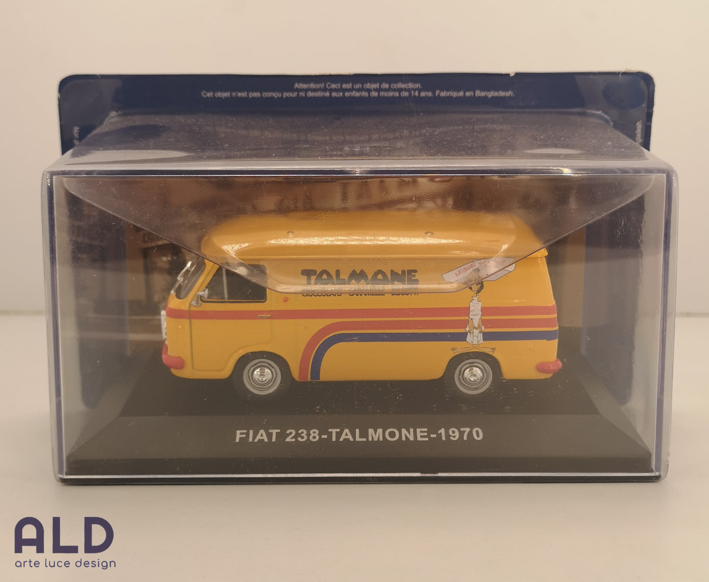 modellino furgone scala 1/43 Fiat 238 del 1970 modellini vintage