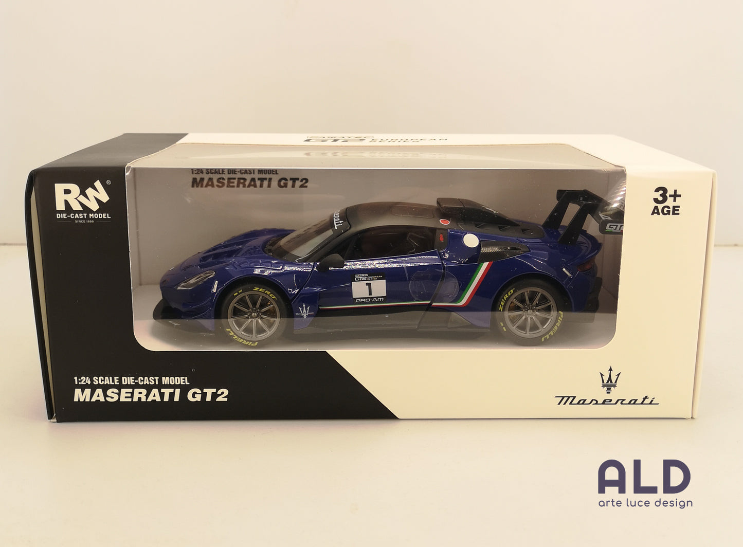 modellino auto scala 1/24 maserati gt2 modellini da collezione die cast