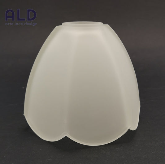 Ricambio lampadario lampada lume applique boccia in vetro semitrasparente e14