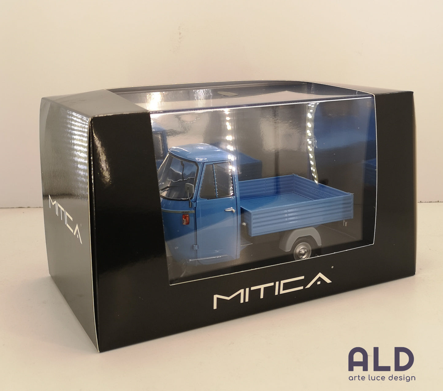 modellino ape piaggio 501 scala 1/18 modellini motocarro da collezione mitica