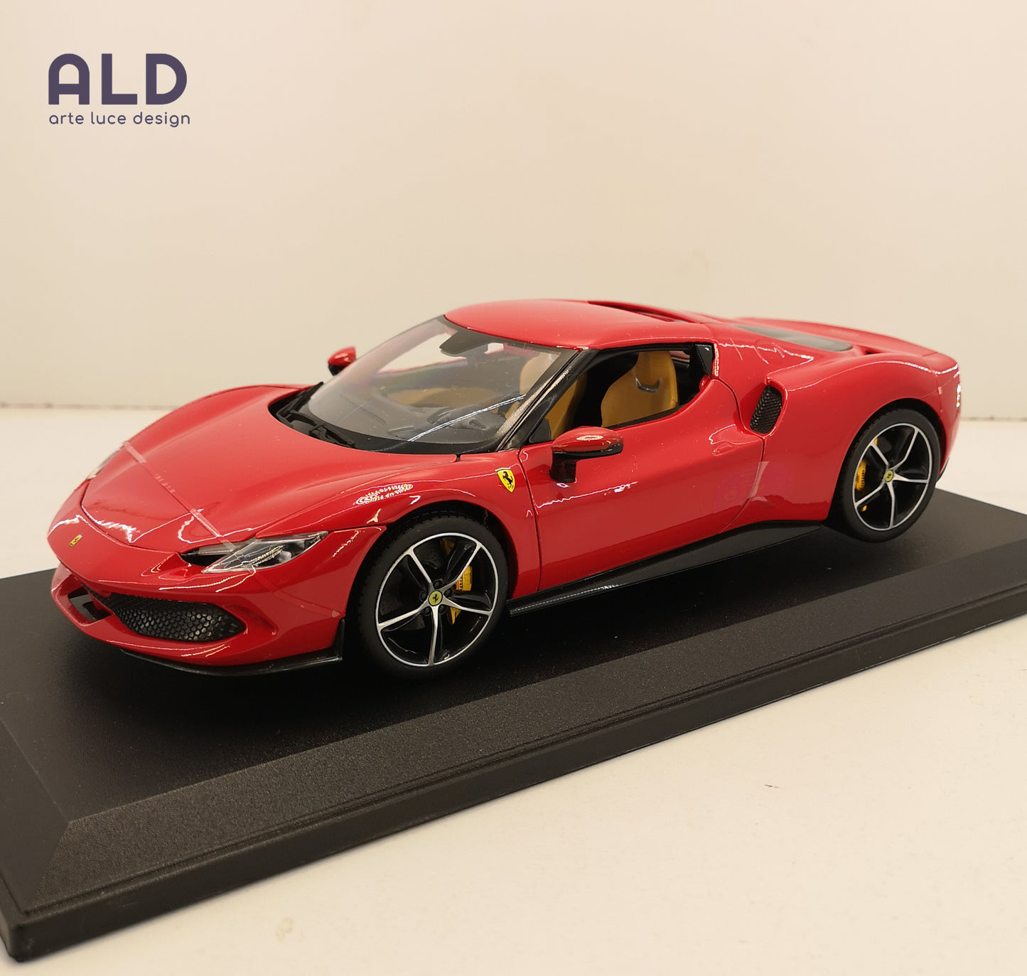 modellino auto scala 1/18 ferrari 296 gtb modellini da collezione bburago