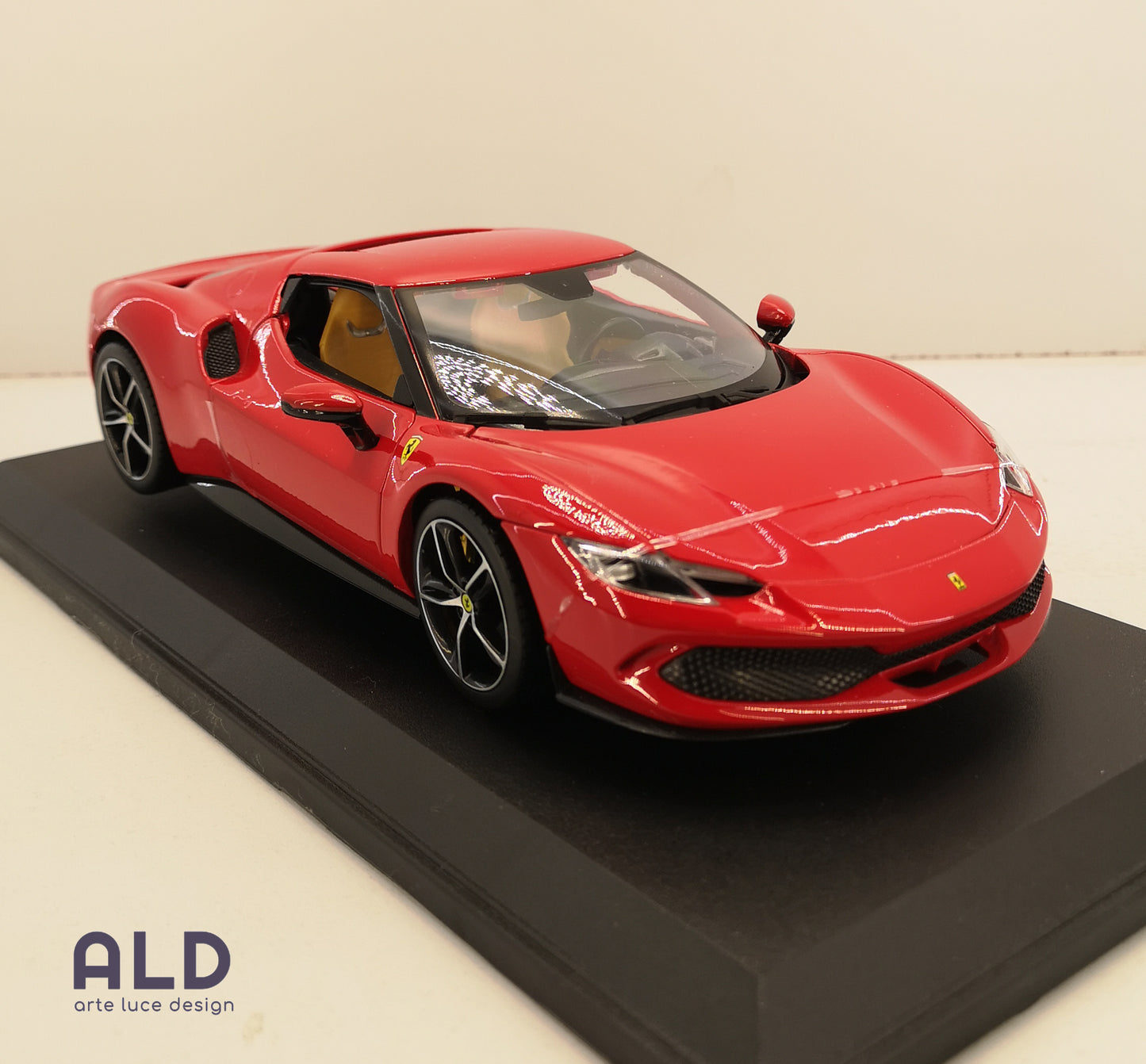 modellino auto scala 1/18 ferrari 296 gtb modellini da collezione bburago