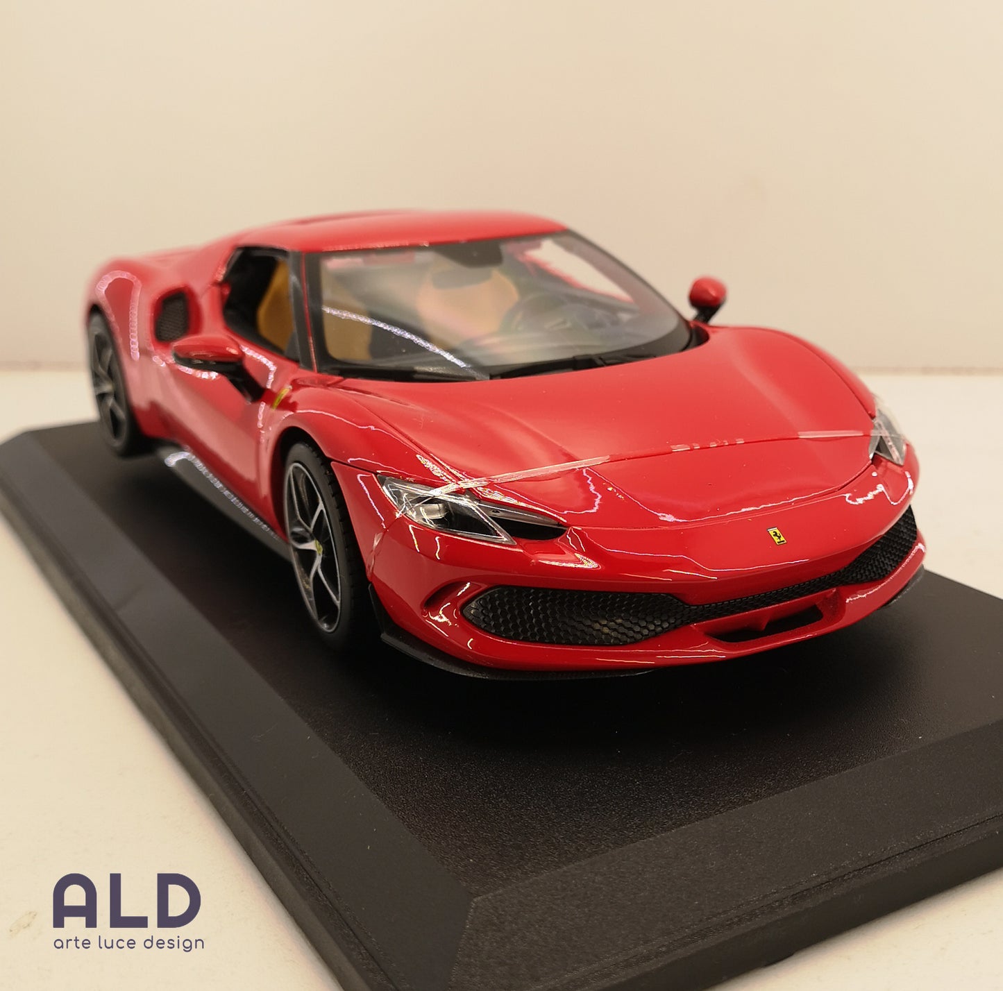 modellino auto scala 1/18 ferrari 296 gtb modellini da collezione bburago