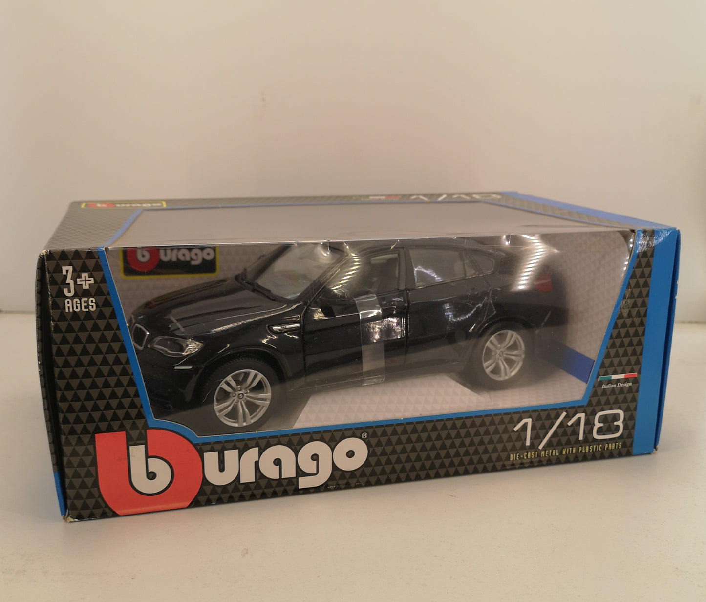 modellino auto scala 1/18 suv bmw x6 M modellini da collezione della bburago