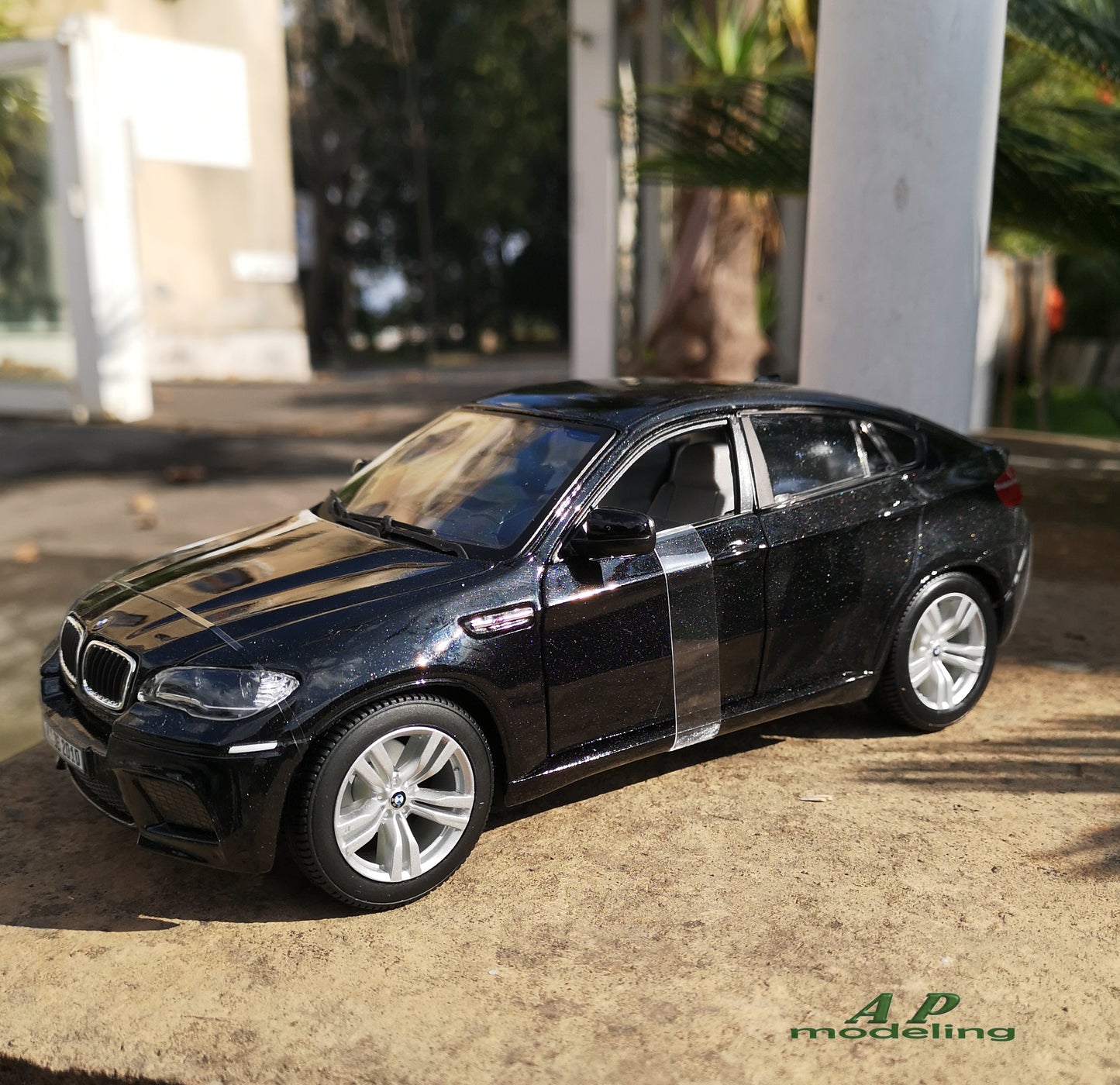 modellino auto scala 1/18 suv bmw x6 M modellini da collezione della bburago