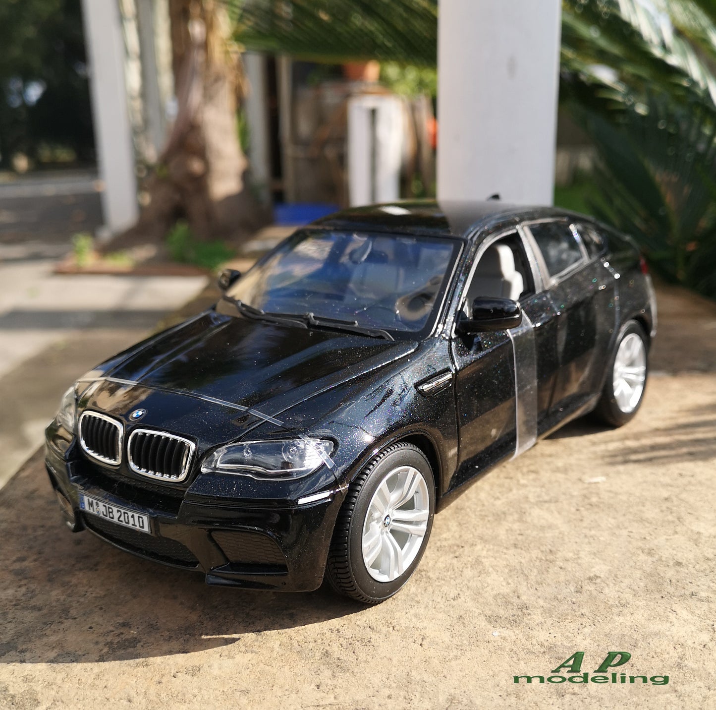 modellino auto scala 1/18 suv bmw x6 M modellini da collezione della bburago