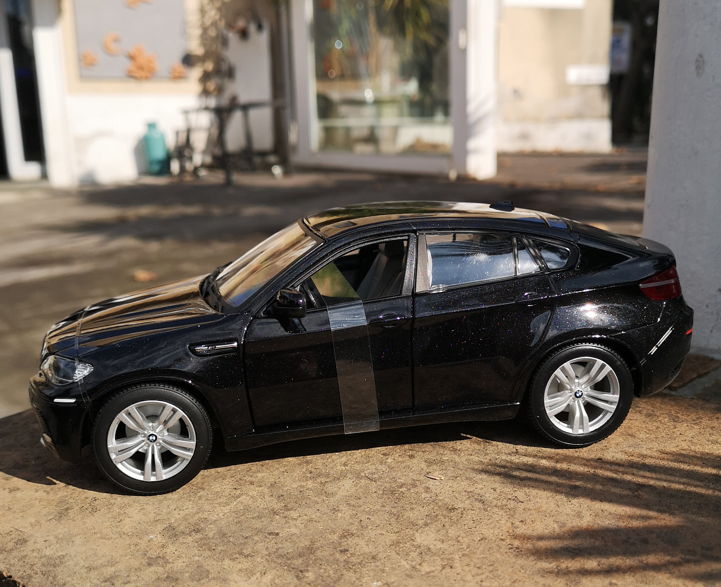 modellino auto scala 1/18 suv bmw x6 M modellini da collezione della bburago