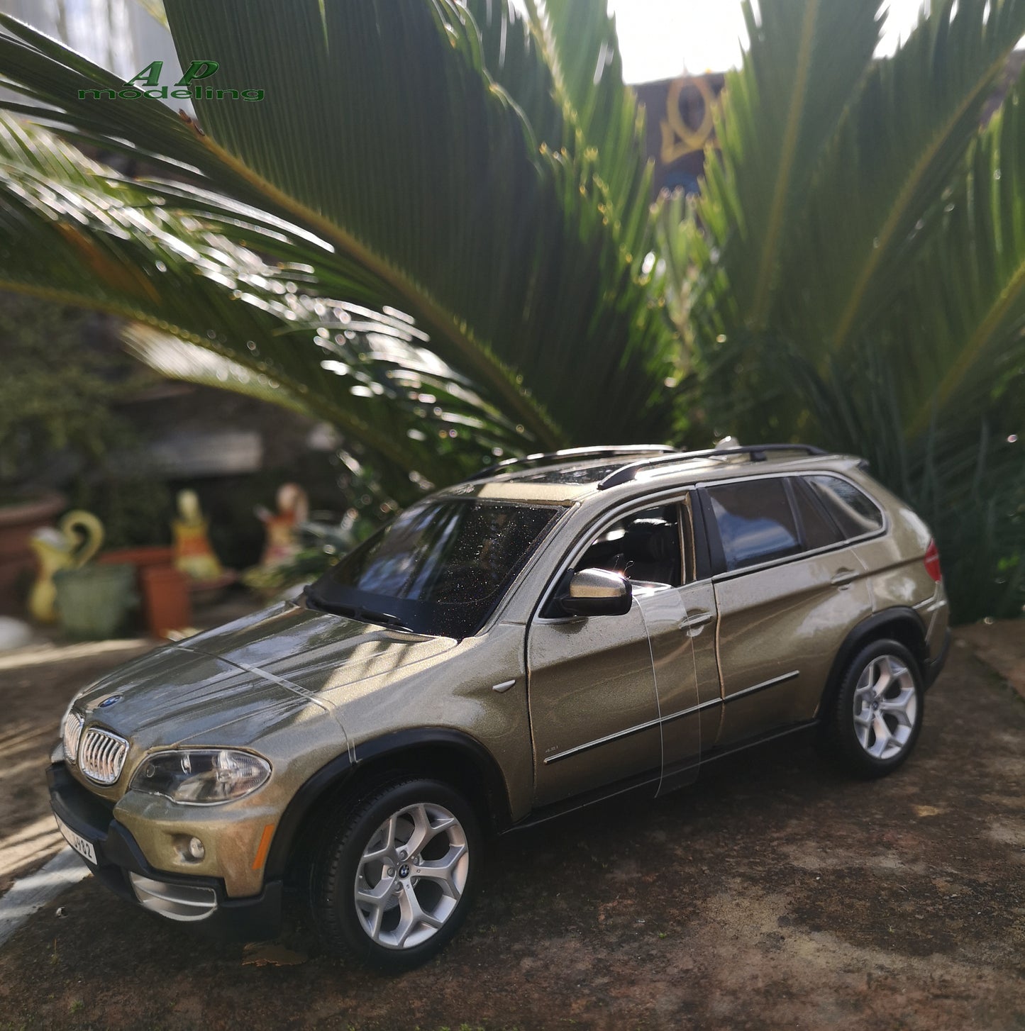 modellino auto scala 1/18 suv bmw x5 modellini da collezione della bburago