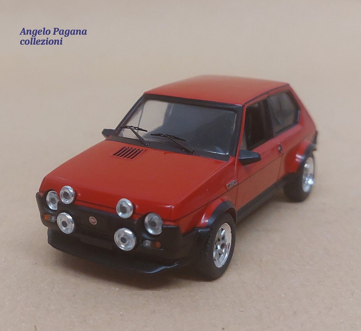 modellino auto 1:43 fiat ritmo 105 tc Abarth Gr2 1976 modellini ixo vintage