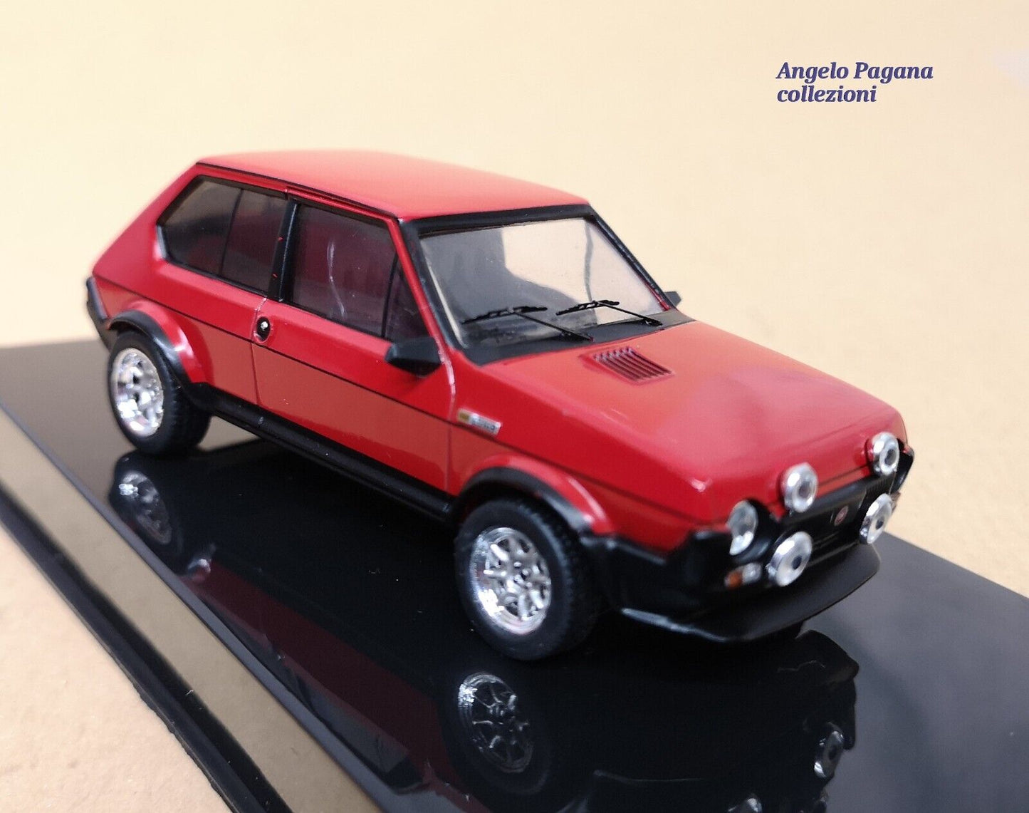 modellino auto 1:43 fiat ritmo 105 tc Abarth Gr2 1976 modellini ixo vintage