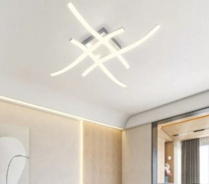 Plafoniera led moderna da soffitto 35w CTC-switch per camera da letto cucina