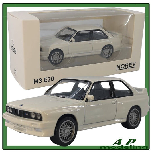 modellino auto 1:43 BMW serie 3 M3 E30 modellini da collezione die cast norev