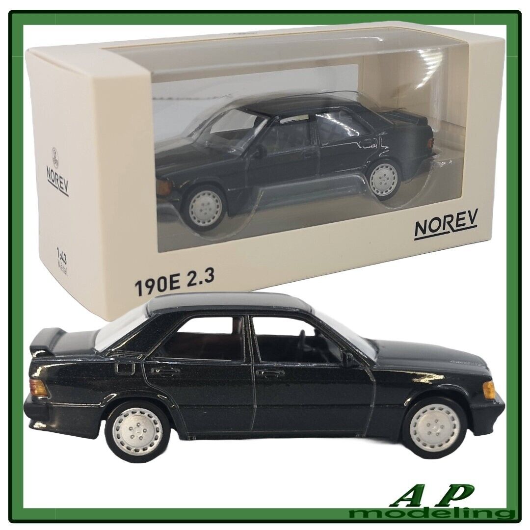 modellino auto scala 1/43 mercedes 190e 2.3 modellini die cast della norev