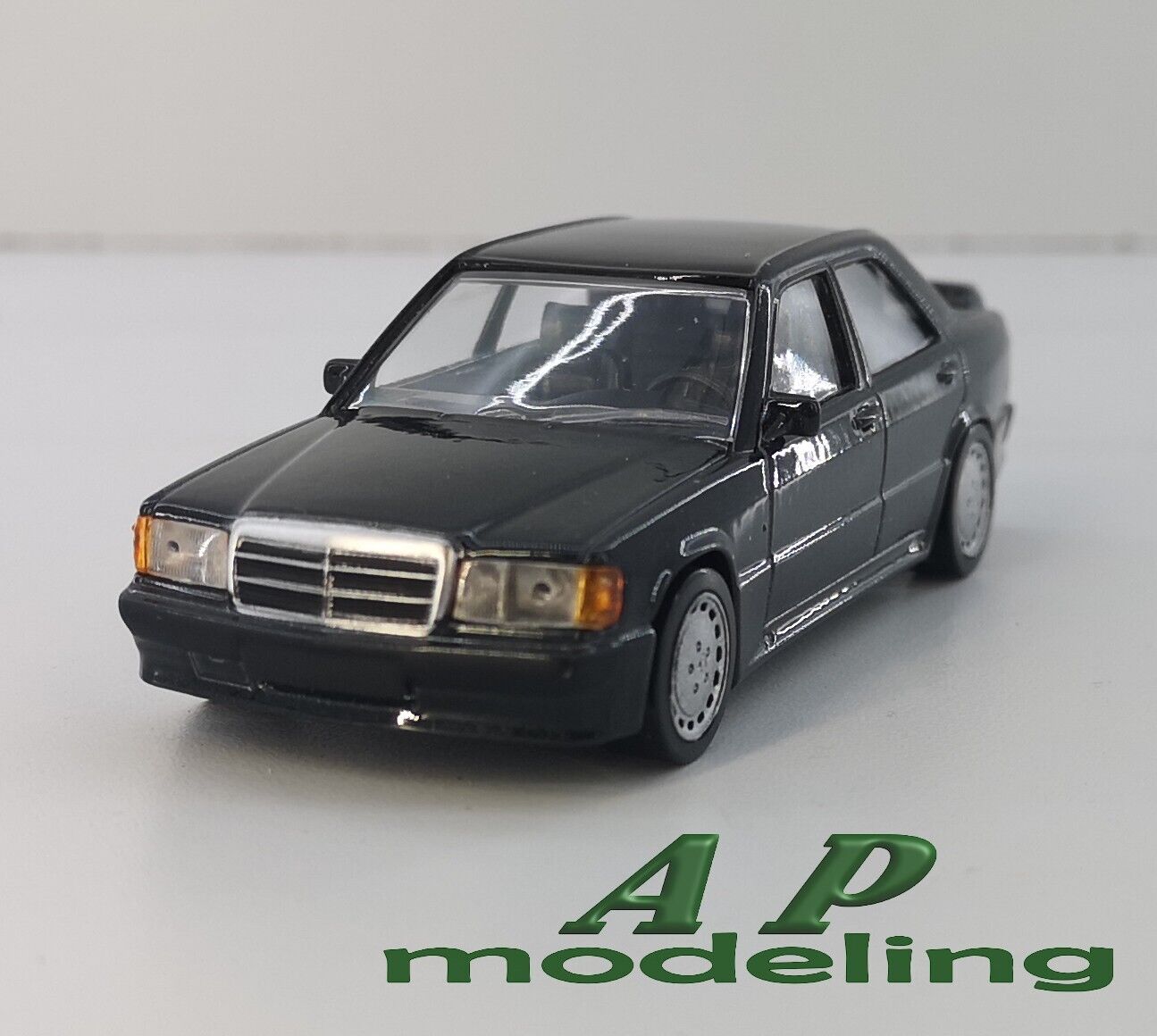 modellino auto scala 1/43 mercedes 190e 2.3 modellini die cast della norev