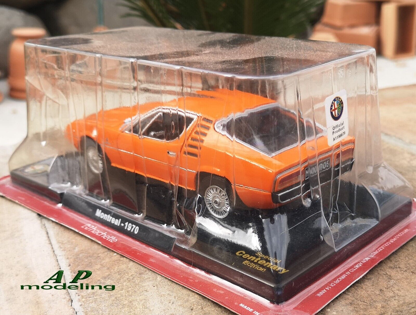 modellino auto 1/24 alfa romeo Montreal del 1970 modellini vintage collezione usato