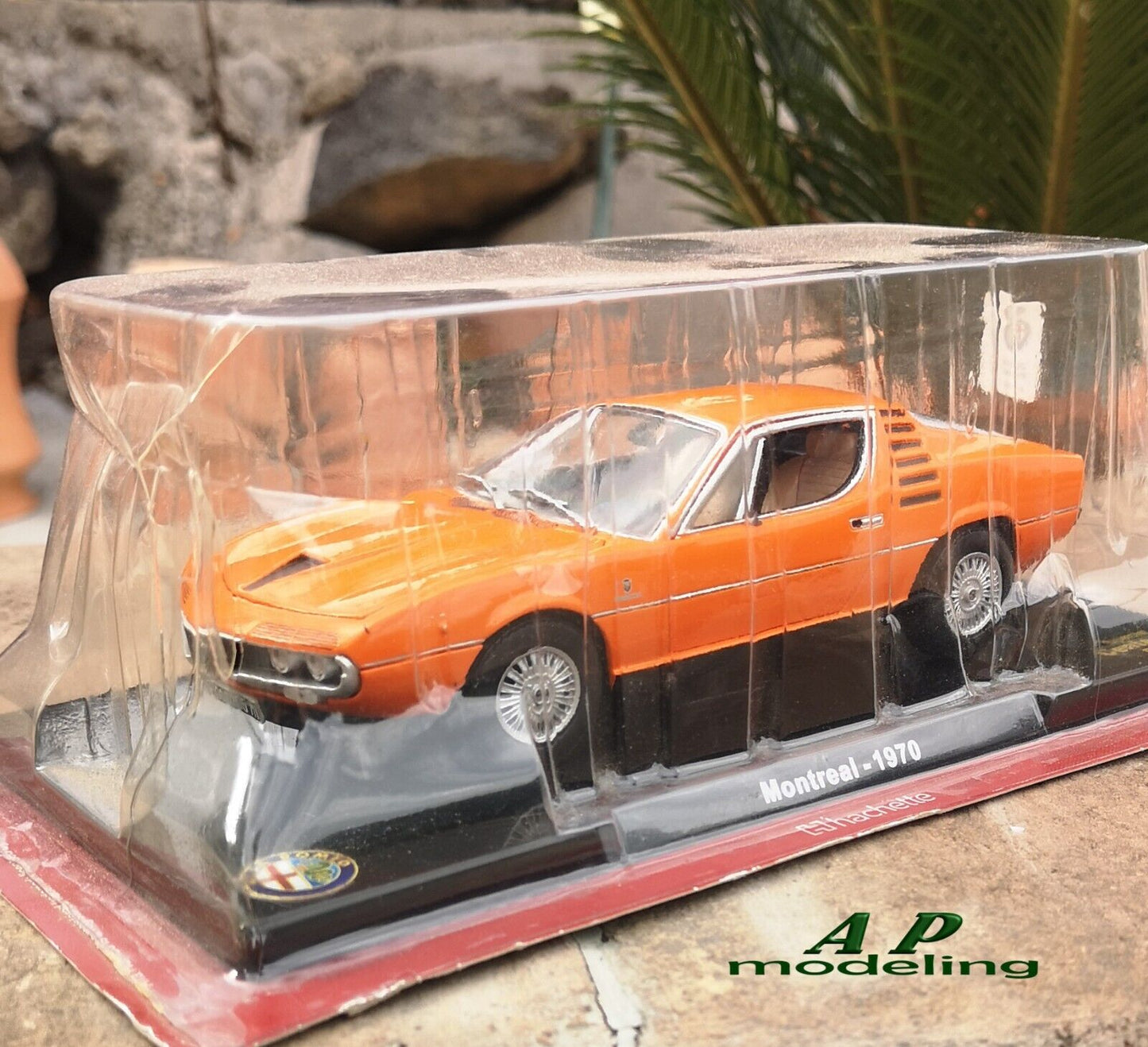 modellino auto 1/24 alfa romeo Montreal del 1970 modellini vintage collezione usato