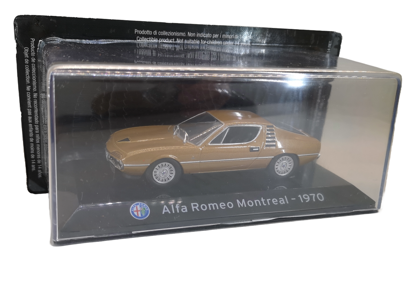 modellino alfa romeo Montreal 1970 modellini auto vintage die cast scala 1/43 E