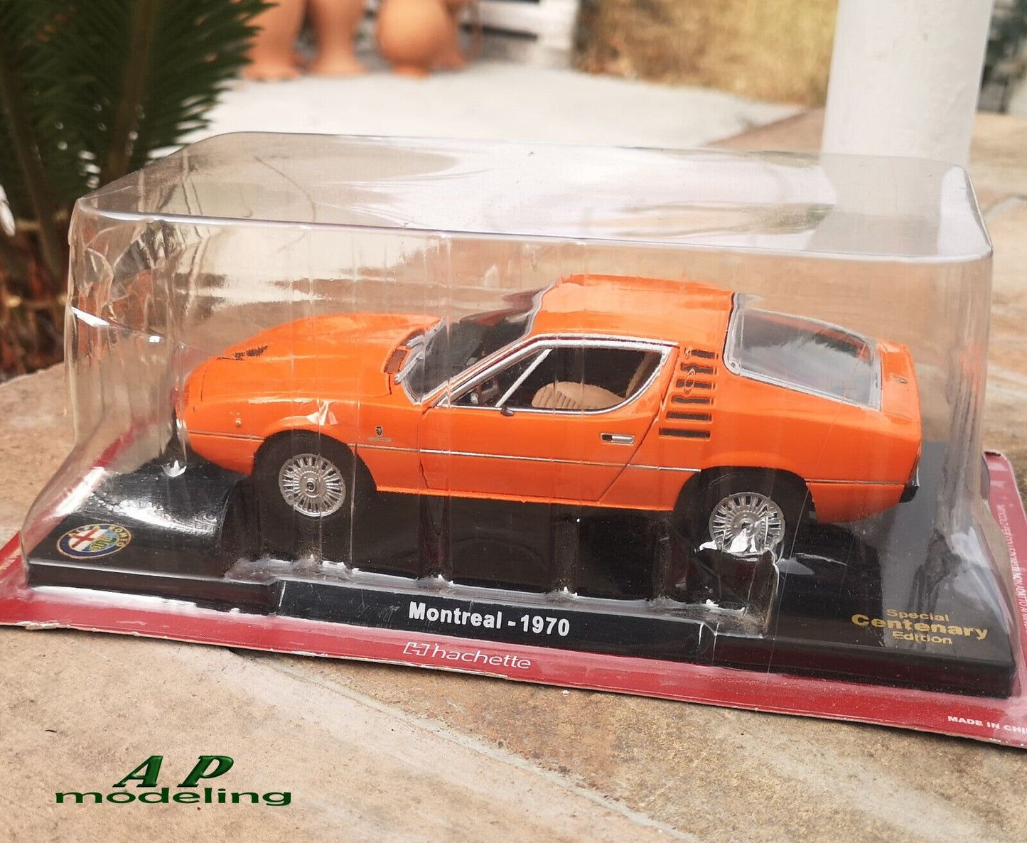 modellino auto 1/24 alfa romeo Montreal del 1970 modellini vintage collezione usato