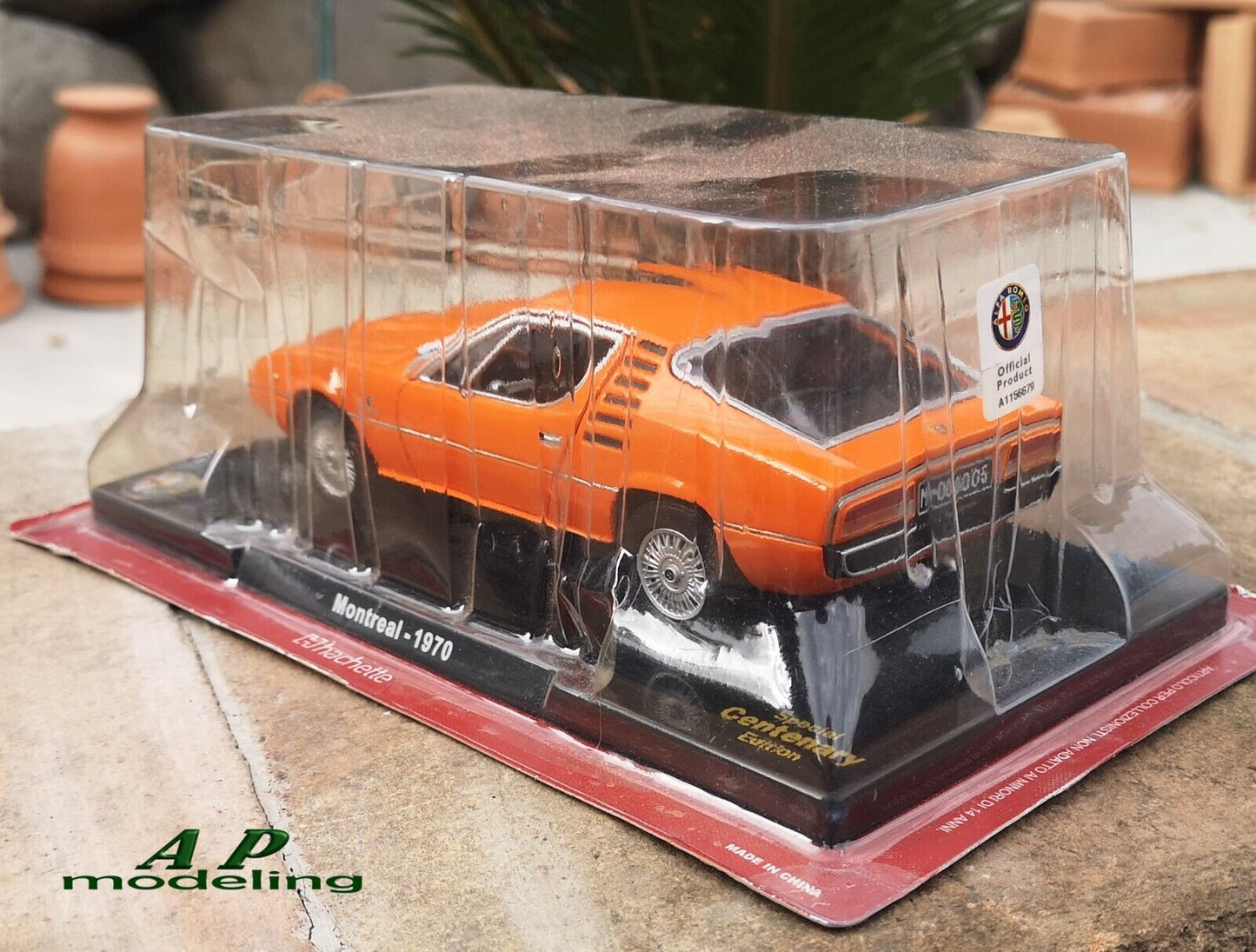 modellino auto 1/24 alfa romeo Montreal del 1970 modellini vintage collezione usato