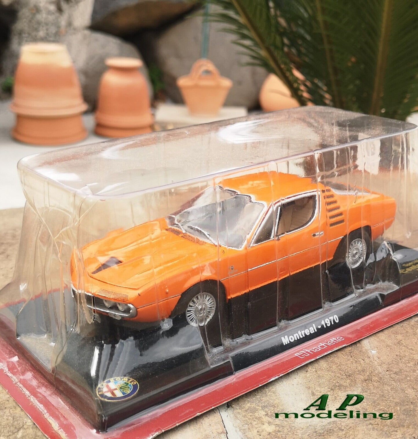 modellino auto 1/24 alfa romeo Montreal del 1970 modellini vintage collezione usato