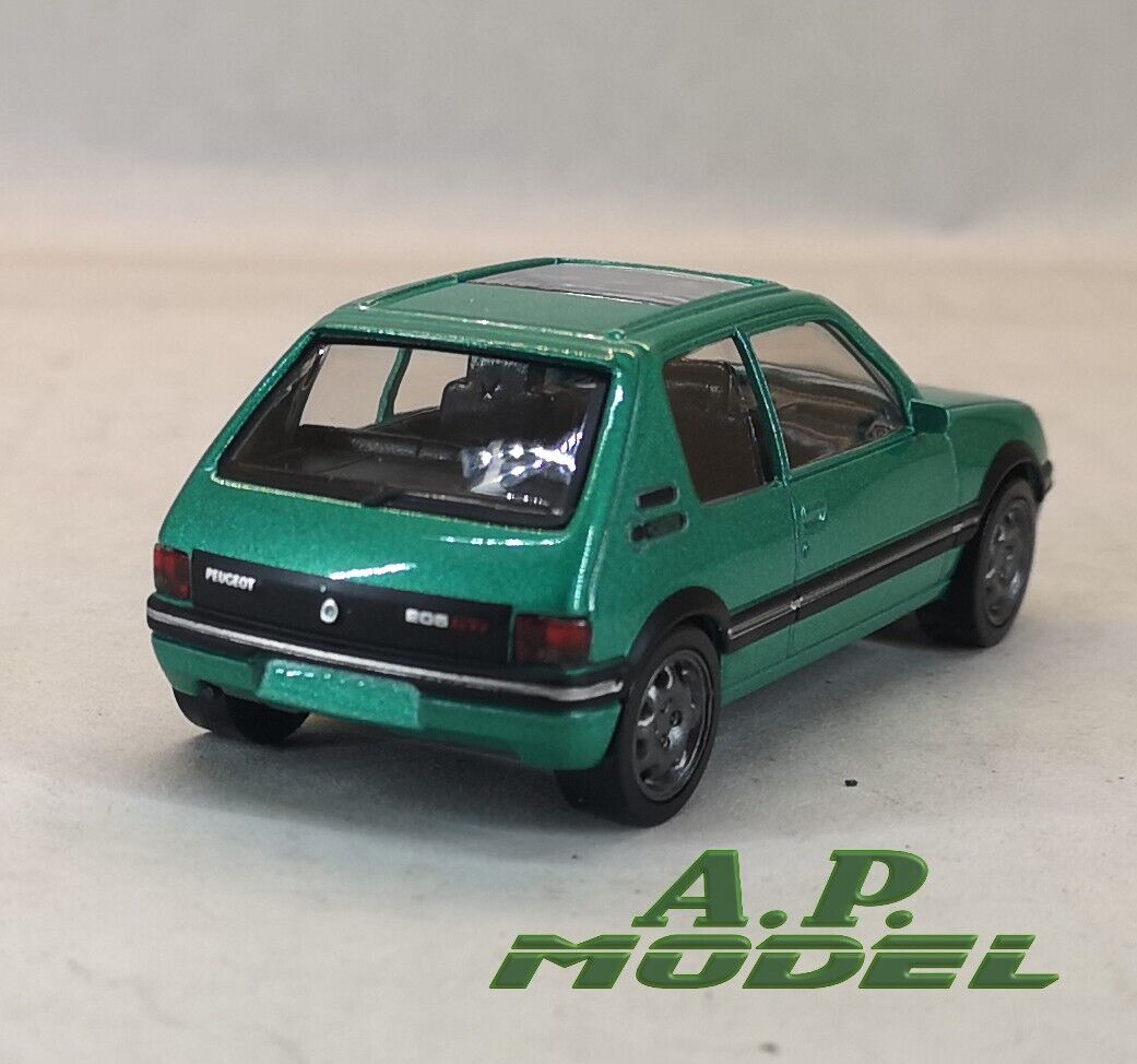 modellino auto 1:43 Peugeot 205 1.9 GTI modellini diecast norev