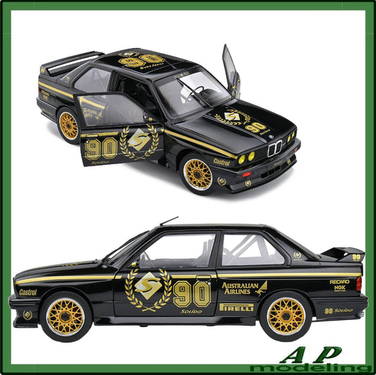 modellino auto 1:18 BMW m3 e30 edizione limitata della solido modellini in scala