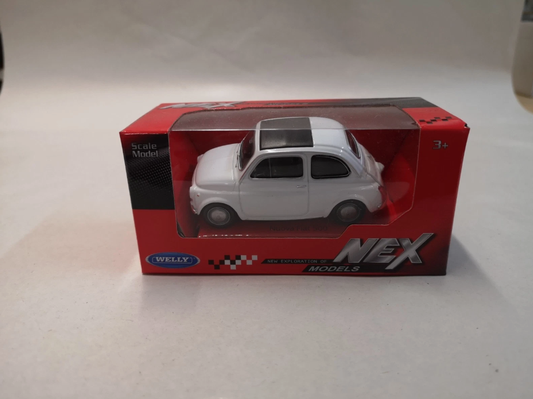 modellino auto scala 1/43 fiat 500 cinquecento macchinina modellini  welly
