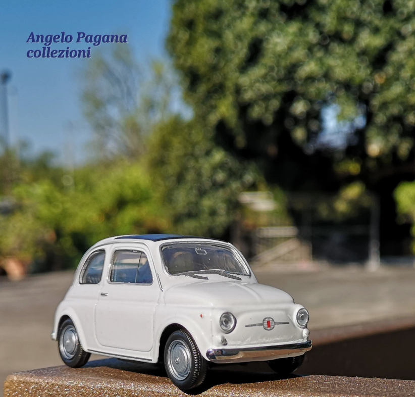 modellino auto scala 1/43 fiat 500 cinquecento macchinina modellini  welly