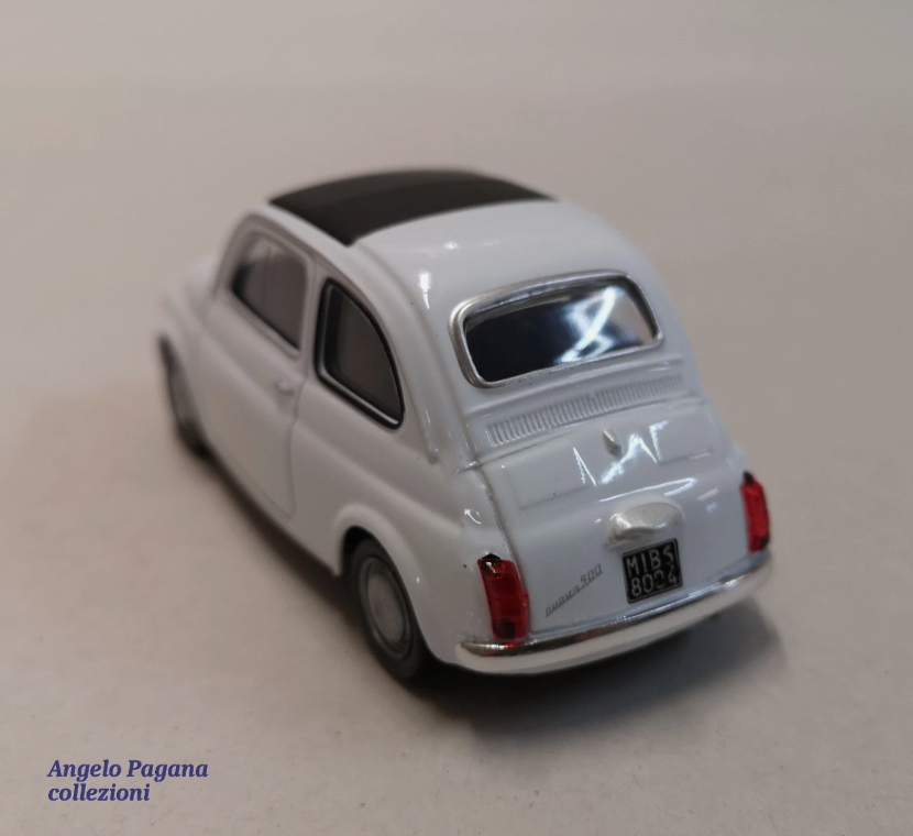 modellino auto scala 1/43 fiat 500 cinquecento macchinina modellini  welly